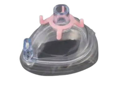 Маска з надувною манжетою одноразова №1 для немовлят, Пласті-мед